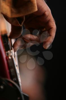 Guitarist Stock Photo