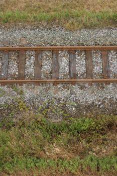 Railway Tracks Stock Photo