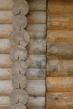 Wooden Posts Stock Photo