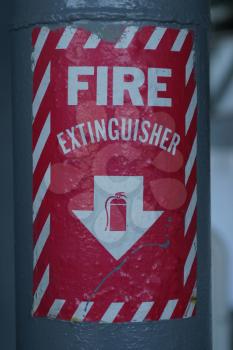 Extinguisher Stock Photo