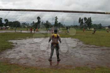 Goalkeeper Stock Photo