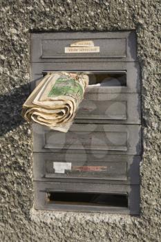 Mail Slot Stock Photo