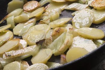 Frying Pan Stock Photo