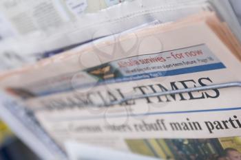 Newspaper Stock Photo