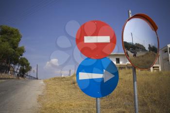 Arrow Sign Stock Photo