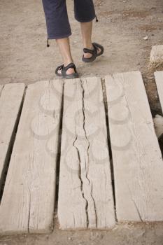 Human Foot Stock Photo