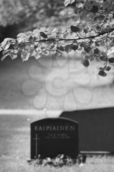 Cemetery Stock Photo