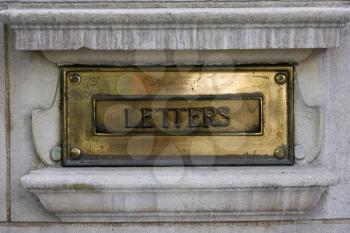 Capital Letter Stock Photo