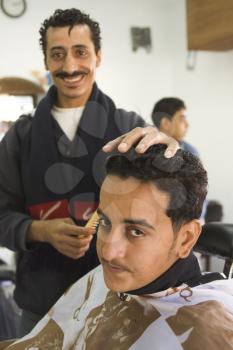 Barber Shop Stock Photo