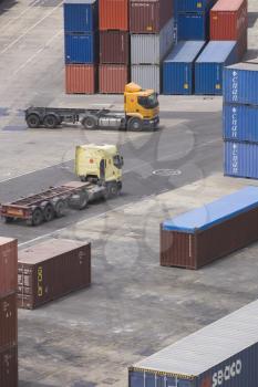 Freight Transportation Stock Photo