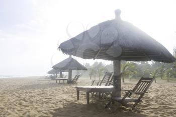Beach Umbrella Stock Photo