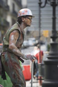 Manual Worker Stock Photo