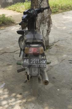 Moped Stock Photo