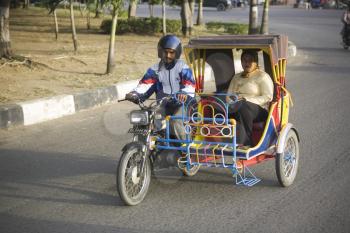 Rickshaw Stock Photo