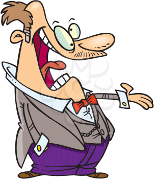 Royalty Free Clipart Image of a Man