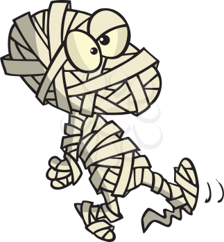 Royalty Free Clipart Image of a
Mummy