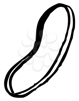 Royalty Free Clipart Image of a Rubber Band