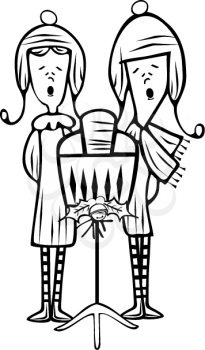 Carollers Clipart