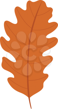 Royalty Free Clipart Image of a Leaf