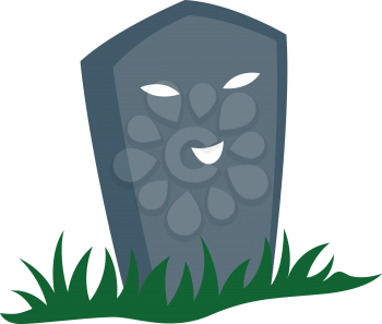 Royalty Free Clipart Image of a Tombstone