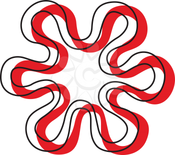Royalty Free Clipart Image of a Cookie Cutter