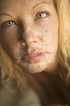 Royalty Free Photo of a Close-up Of a Woman's Face