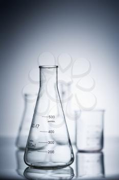 Royalty Free Photo of Glass Beakers 