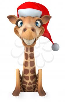 Fun giraffe