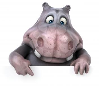 Fun hippo