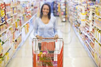 Royalty Free Photo of a Woman Shopping