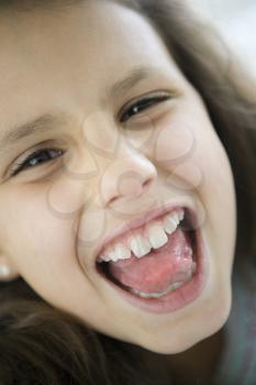 Royalty Free Photo of a Happy Young Girl