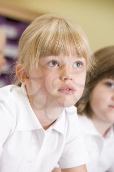 Royalty Free Photo of a Girl in School