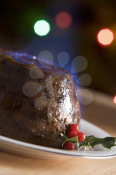 Royalty Free Photo of a Christmas Pudding