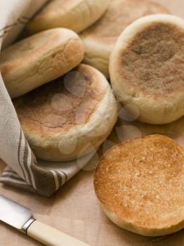 Royalty Free Photo of Toasted English Muffins