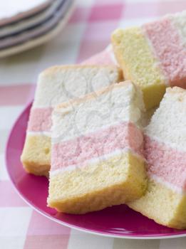 Royalty Free Photo of Slices of Angel Cake