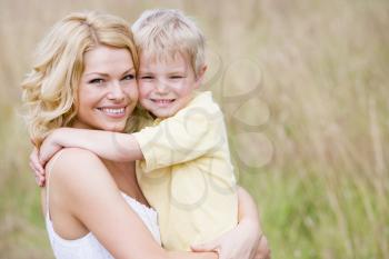 Royalty Free Photo of a Mother and Son