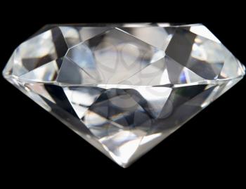 Royalty Free Photo of a Closeup of a Diamond