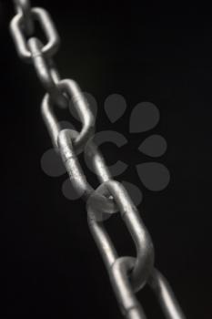 Royalty Free Photo of a Metal Chain