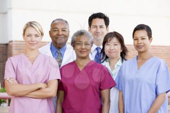 Royalty Free Photo of a Hospital Staff