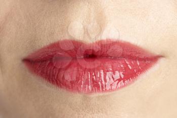 Royalty Free Photo of a Woman's Lips