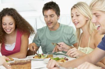 Royalty Free Photo of Friends Having Lunch