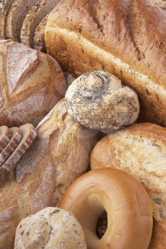 Royalty Free Photo of a Variety of Breads