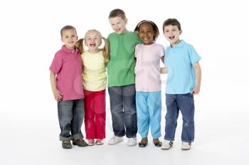 Royalty Free Photo of a Group of Children