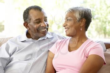 Royalty Free Photo of an African American Couple