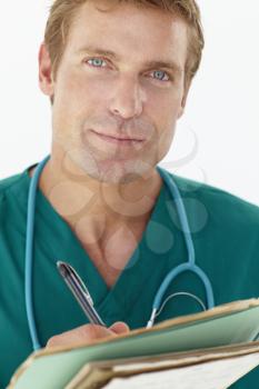 Portrait of medical professional