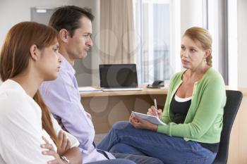 Couple Having Counselling Session