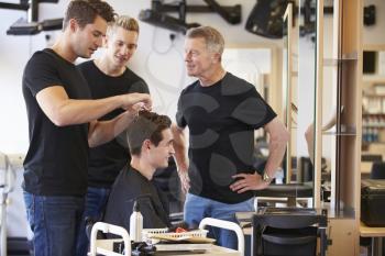 Teacher Training Mature Students In Hairdressing
