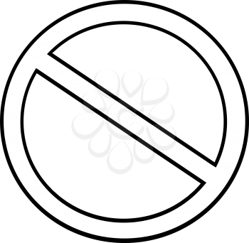 Prohibited Clipart