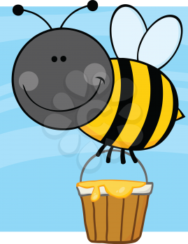 Honeybee Clipart