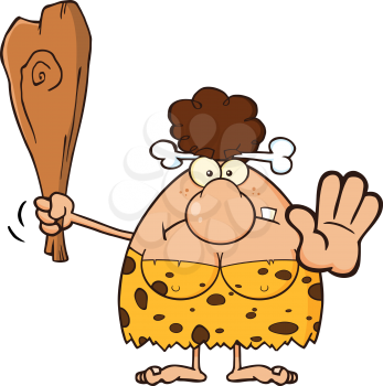 Cavewoman Clipart